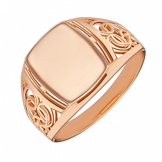 Auksinis žiedas su antspaudu