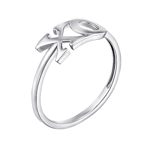 Auksinis žiedas XO Bučinys ir apkabinimas