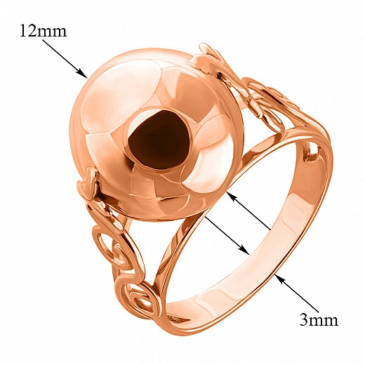 Auksinis žiedas Tango