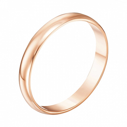 Raudonojo aukso sužadėtuvių žiedas