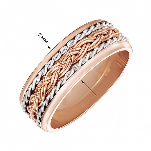 Auksinis vestuvinis žiedas su kasele