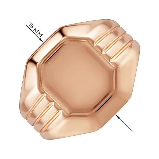 Auksinis žiedas su antspaudu