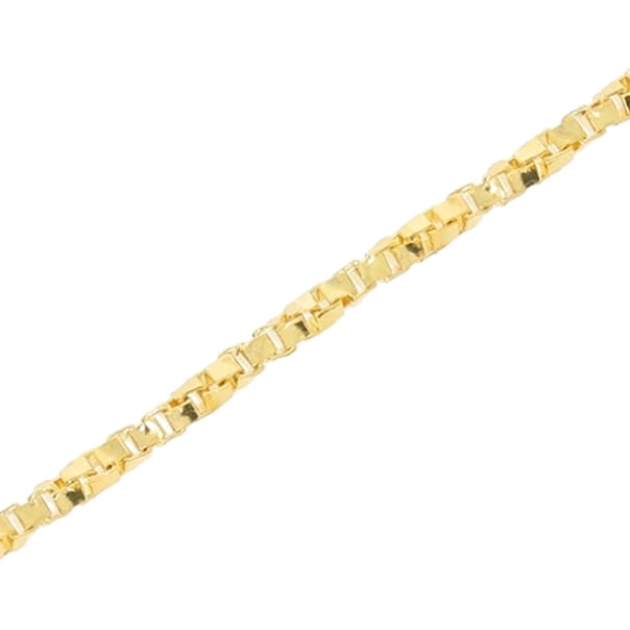 Elegantiška moteriška geltono aukso grandinėlė 585