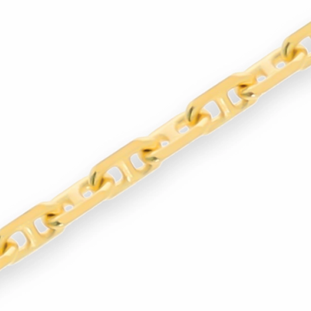 Elegantiška moteriška geltono aukso pilnavidurė Marina grandinėlė 585