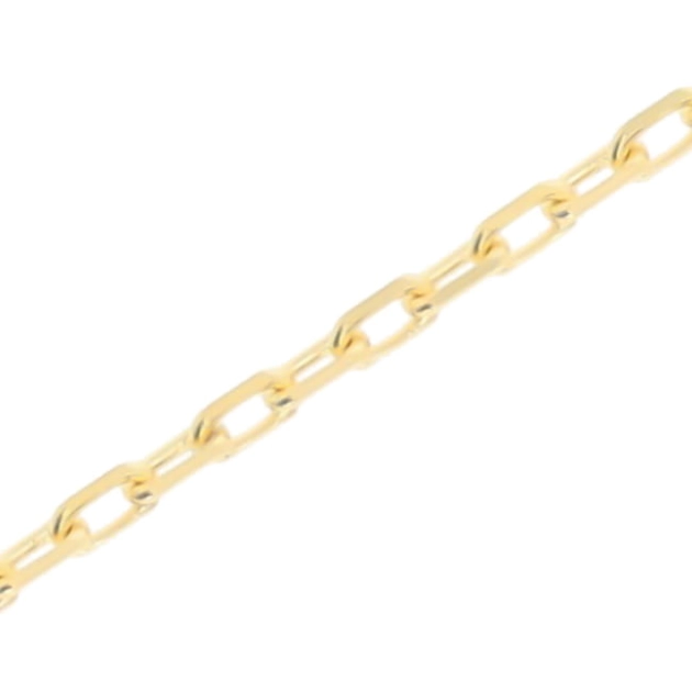 Vyriška pilnavidurė geltono aukso Marina pynimo grandinėlė 585