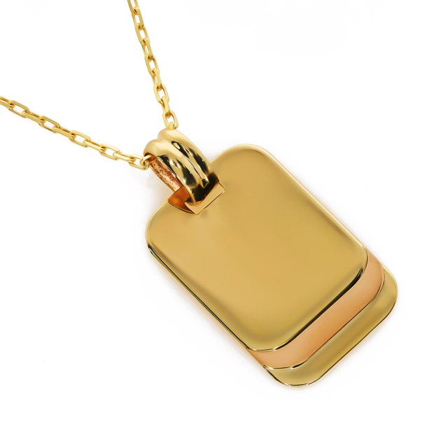 Universalus geltono ir rožinio aukso pakabukas „Blakstienėlė“ 585