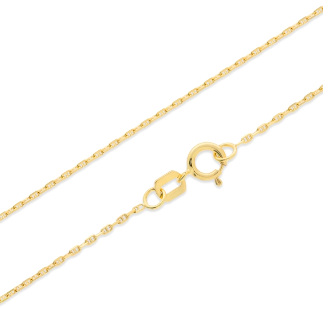 Elegantiška moteriška geltono aukso pilnavidurė Marina grandinėlė 585